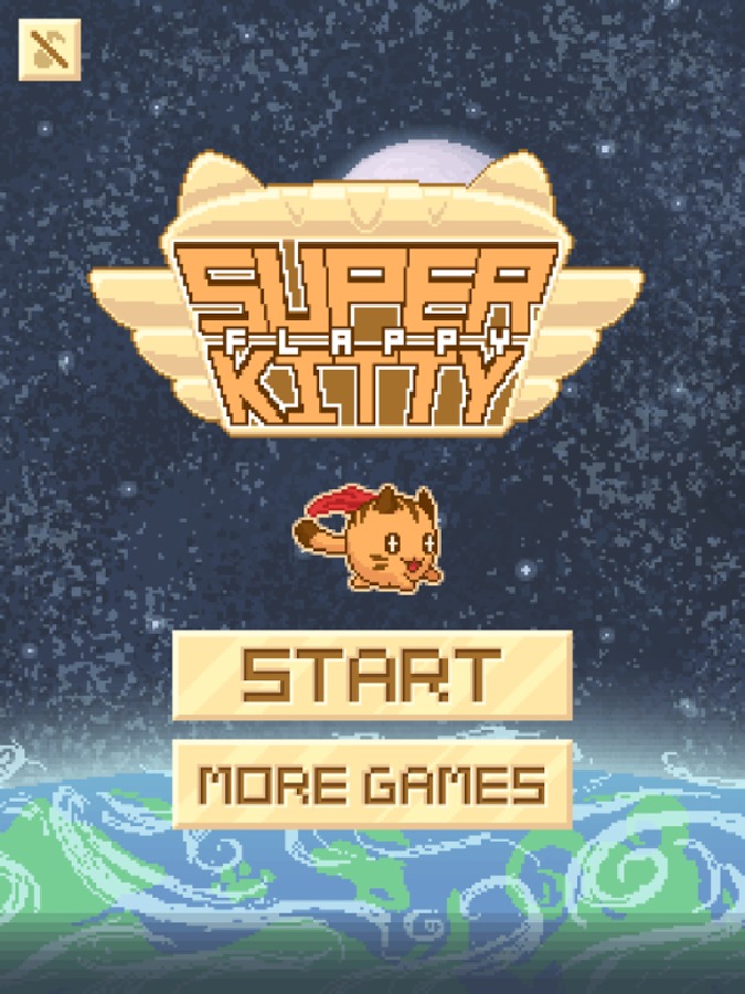 Flappy Super Kitty截图2