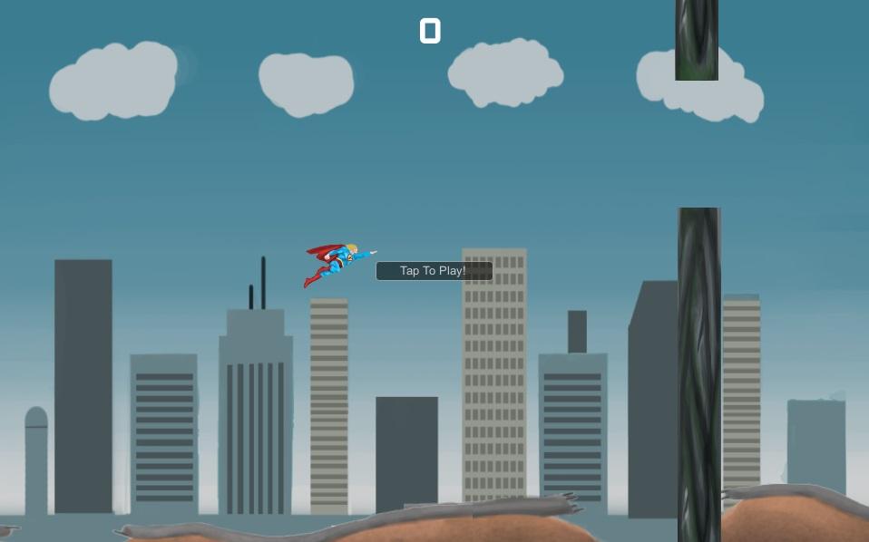 The Flappy Superhero截图2