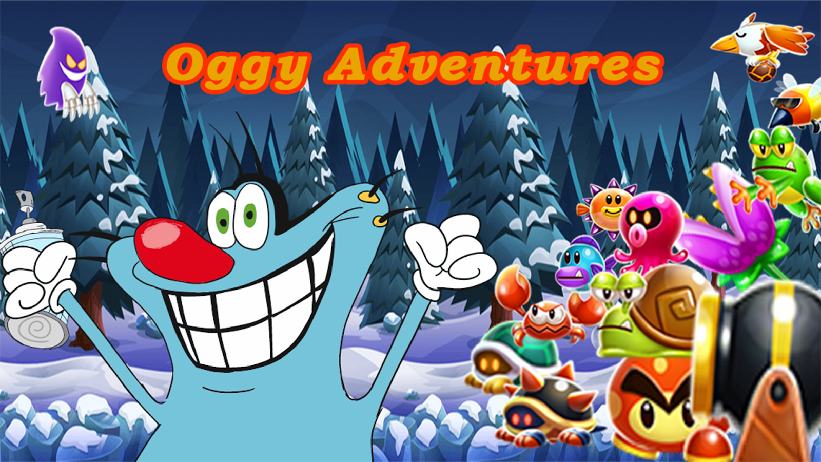 Super oggy Jungle Adventures截图1