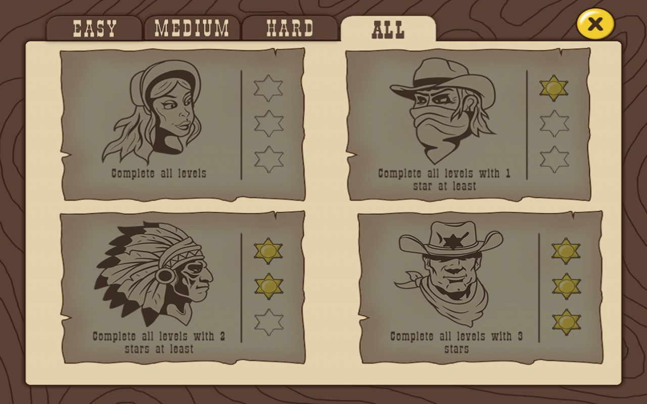 Cowboy Mahjong Free截图2