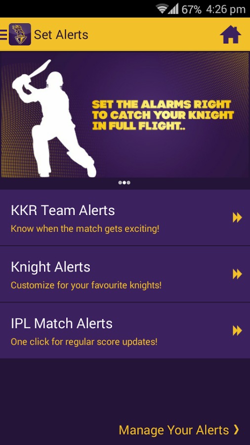 KKR Official (Cricalarm) CLT20截图5