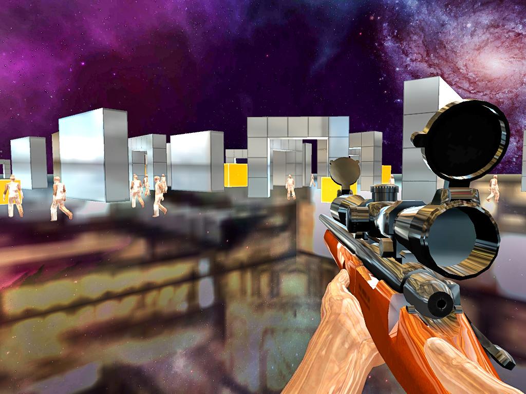 Space Sniper Shooting 3D截图3