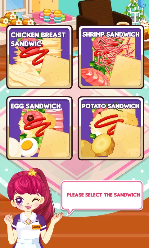 Judy's Sandwich Maker -cooking截图2