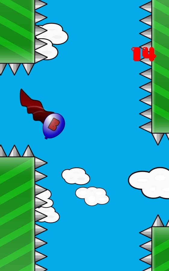 Flappy Cape - Super Balloony截图2