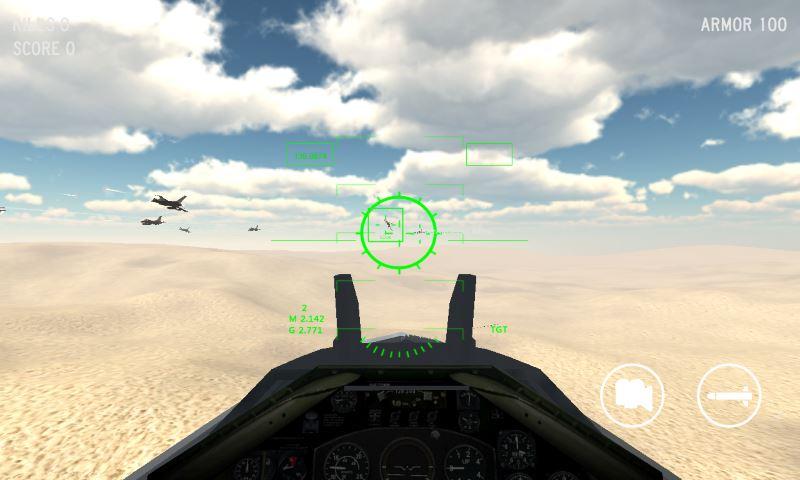 F16 Fighting Falcon Flight Sim截图5