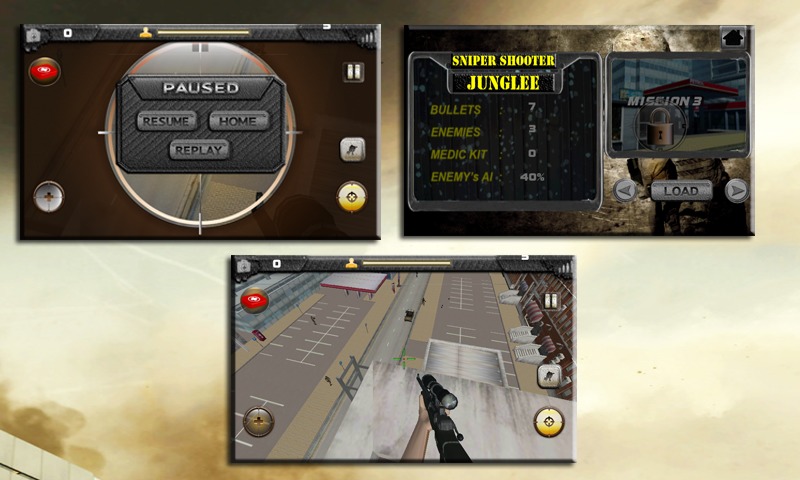 Junglee Sniper Shooter 3D截图1