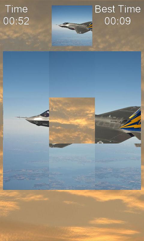 Fighter Jets Puzzle截图2