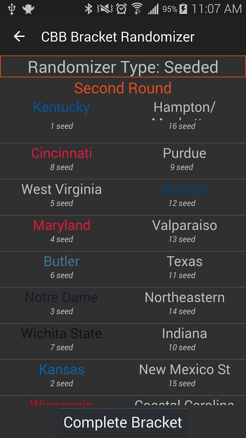 CBB Bracket Randomizer截图2