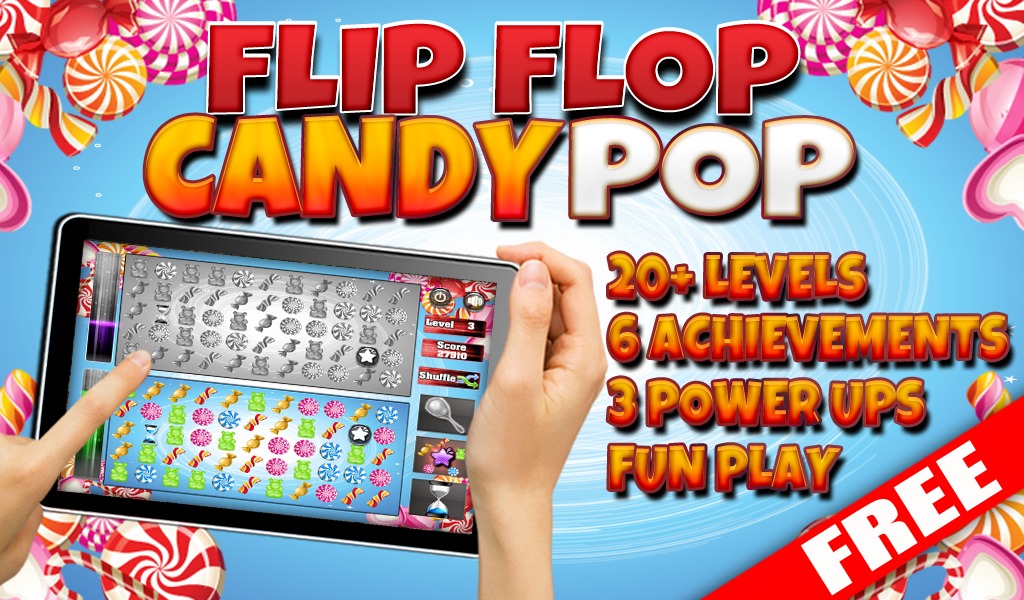 FREE Flip Flop Candy Match 3截图1