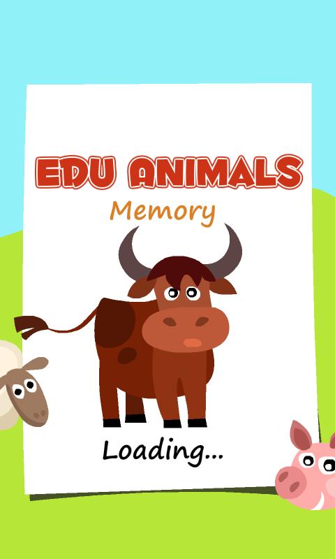 Edu Animals Memory - Kids Game截图5