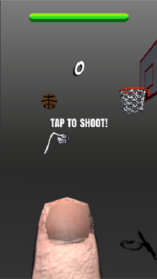 Tap Dunk Basketball 3D 2018截图1