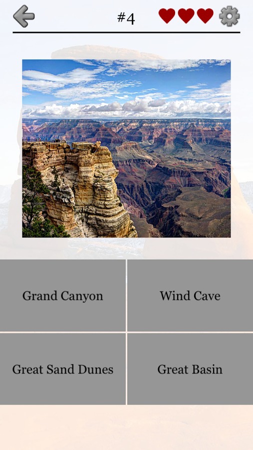 National Parks of the US: Quiz截图2