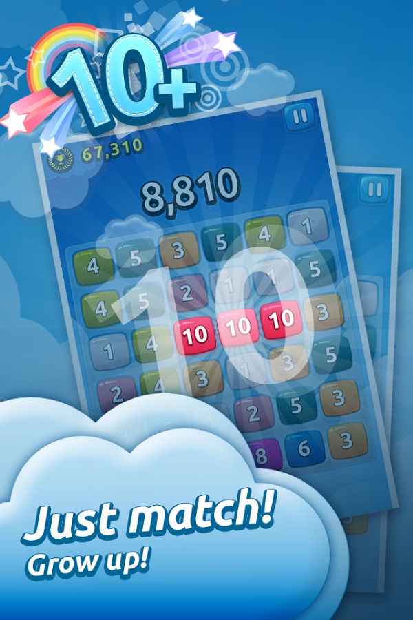 10 Plus (Match-3 Puzzle)截图5