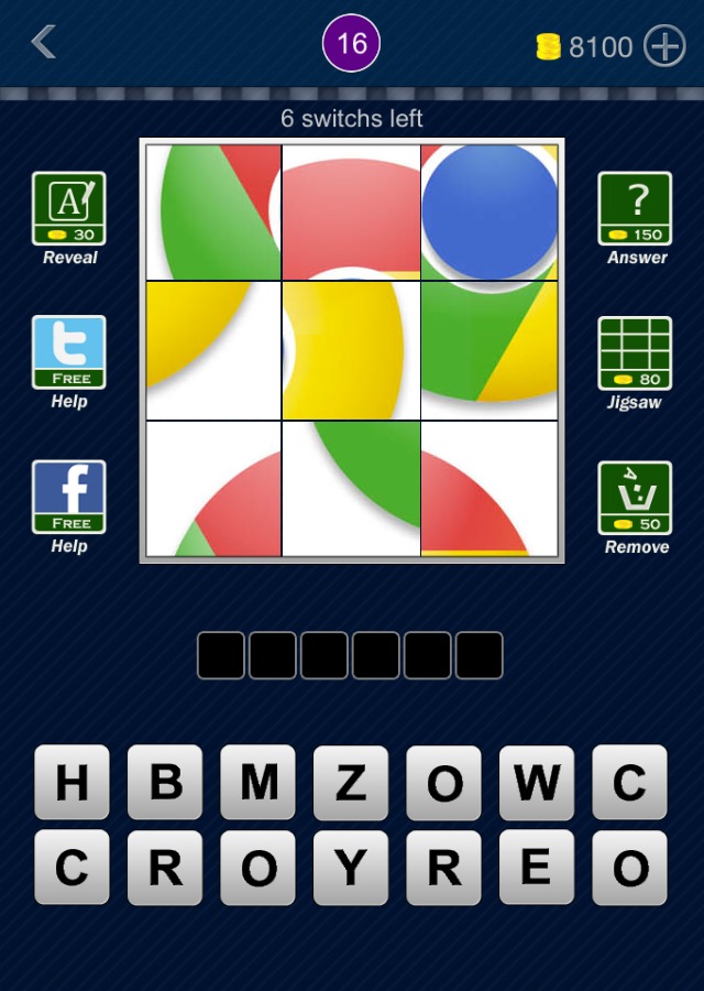 Puzzle Guess Brand Logo截图1