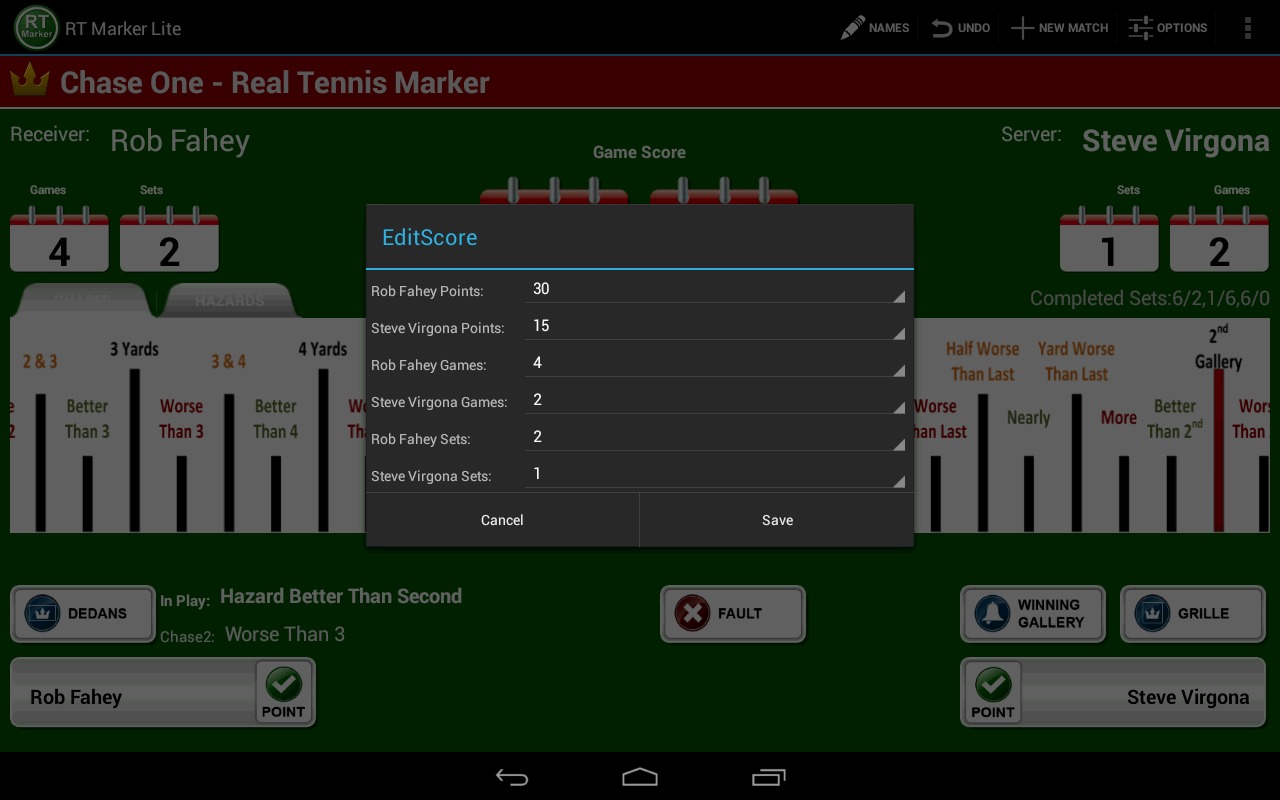 Real Tennis Marker截图4