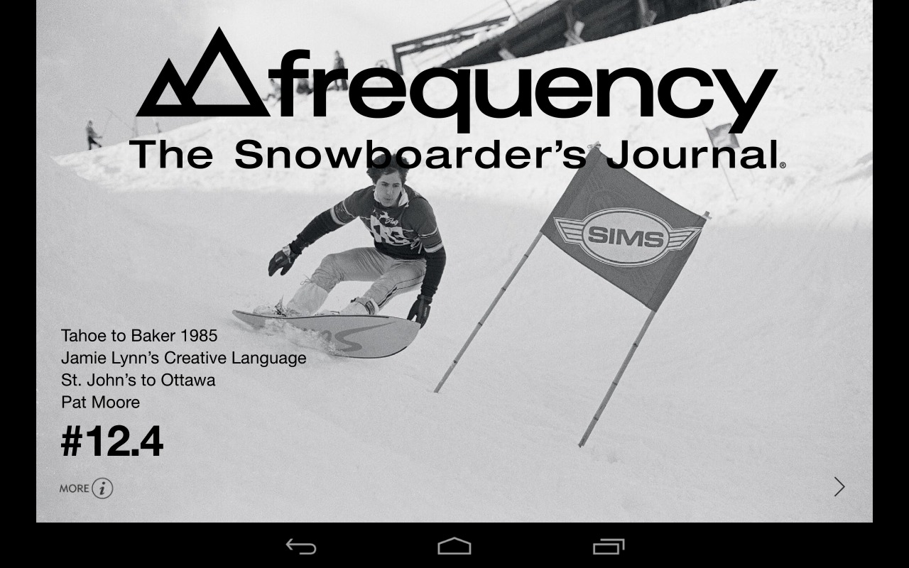 frequency Snowboarders Journal截图1