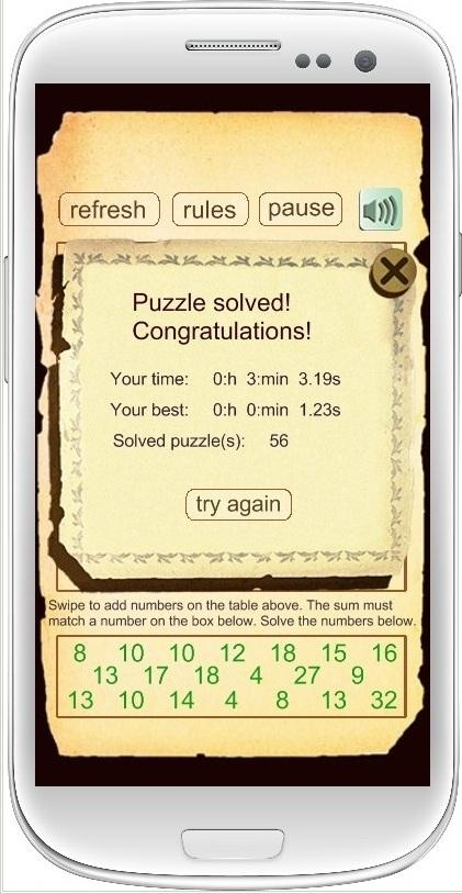 Numbers Search Puzzle Game截图3