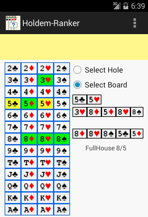 Poker Holdem Ranker截图3