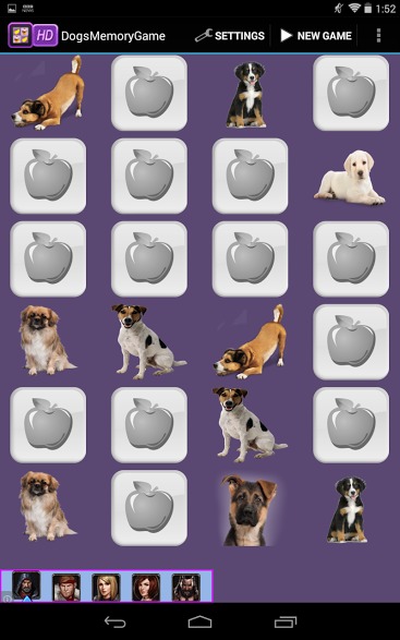 Dogs Memory Game截图5