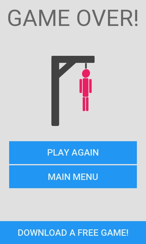 Hangman - guess or hang!截图4