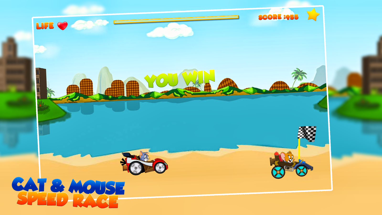 Jerry Racing Game Adventure截图2