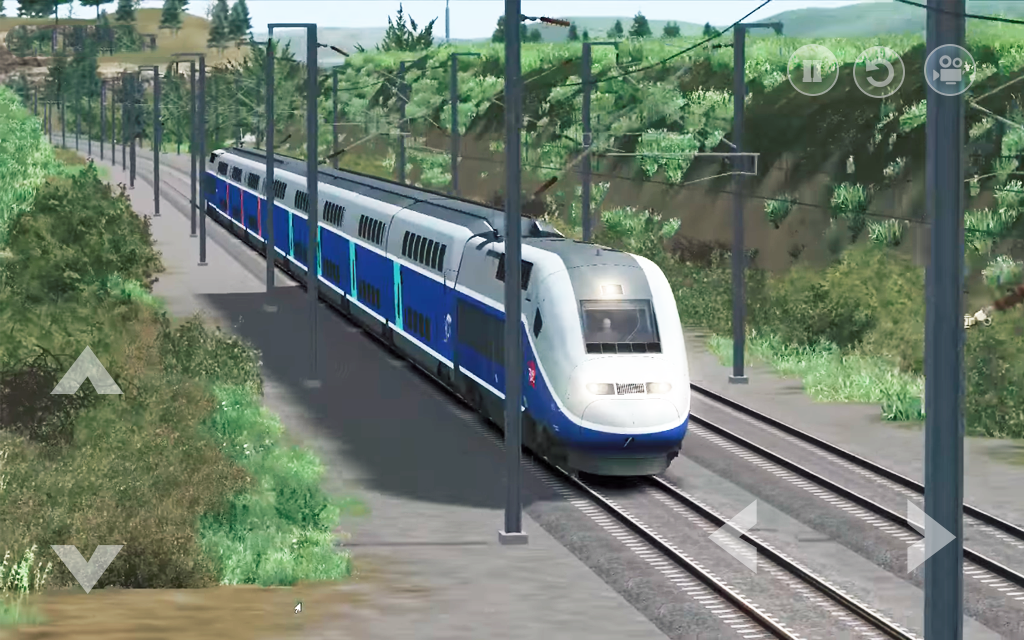 Train Sim : Modern Rail Track Tourist Transport 3D截图4