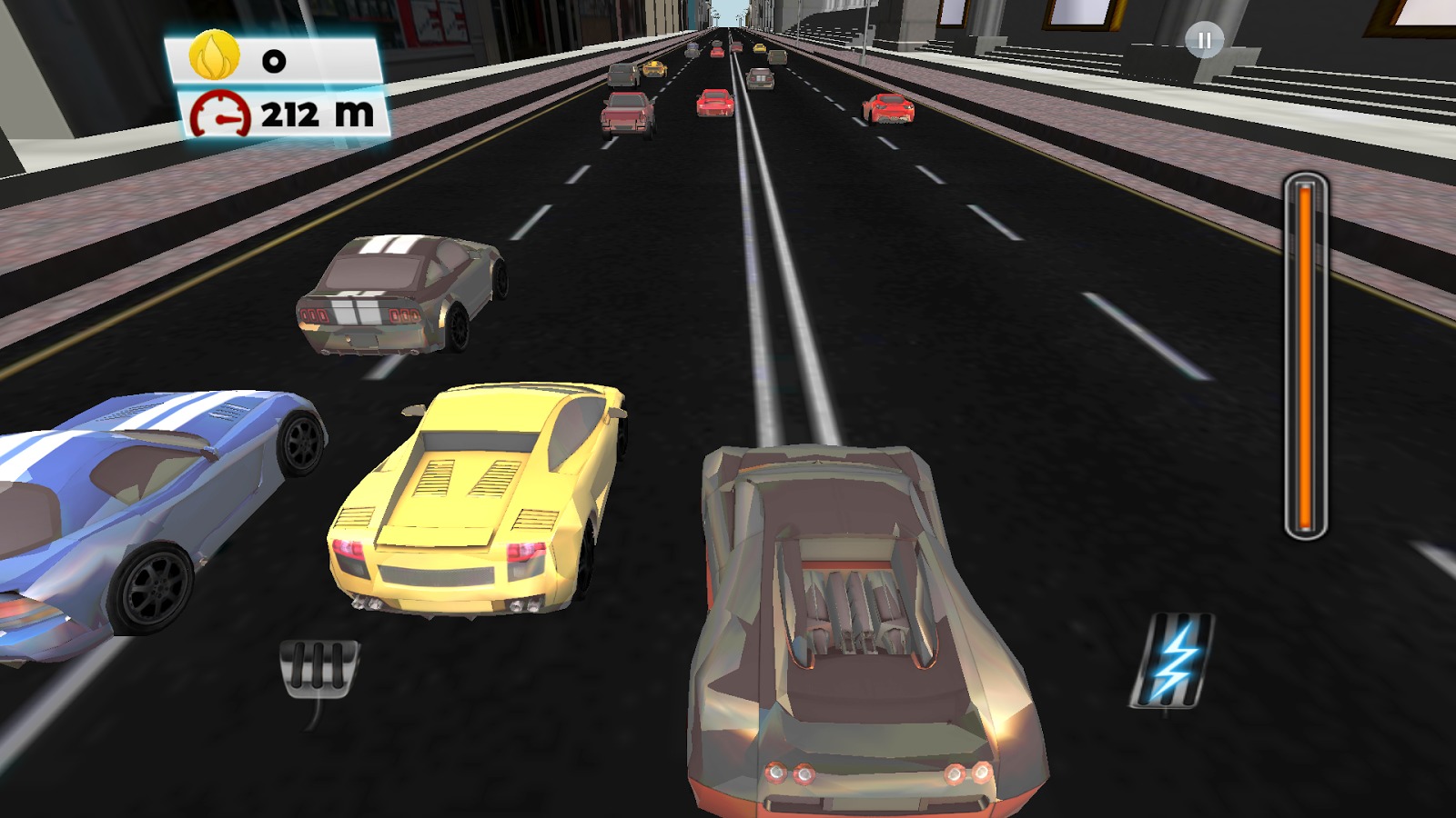 Traffic City Racer 3D截图1