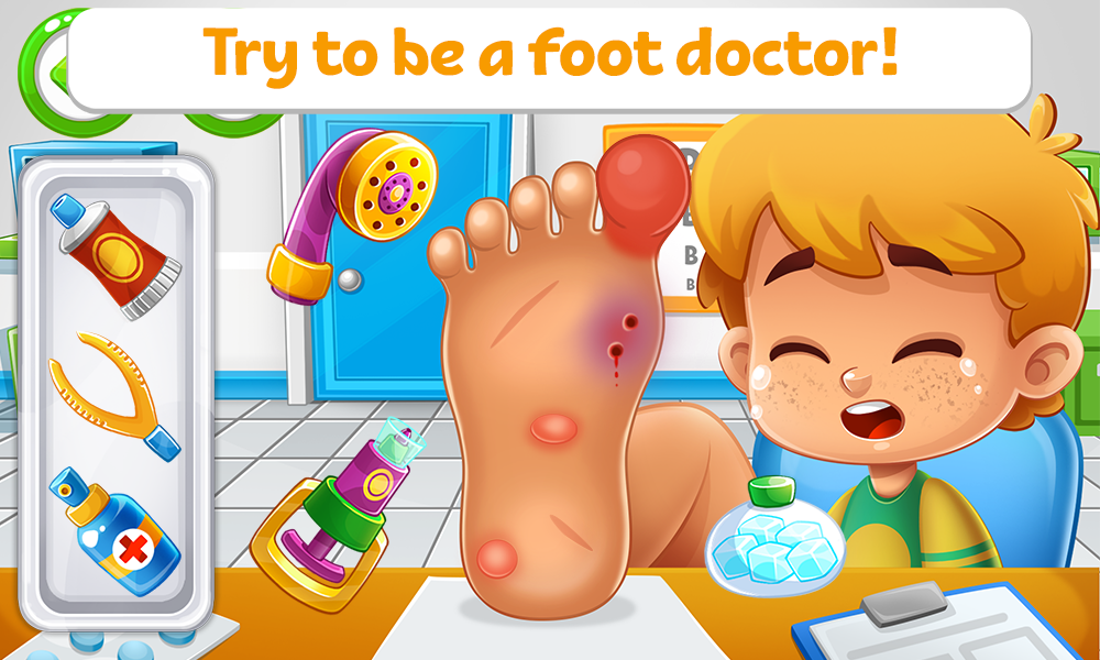医生脚 - 治疗游戏来治疗脚截图1