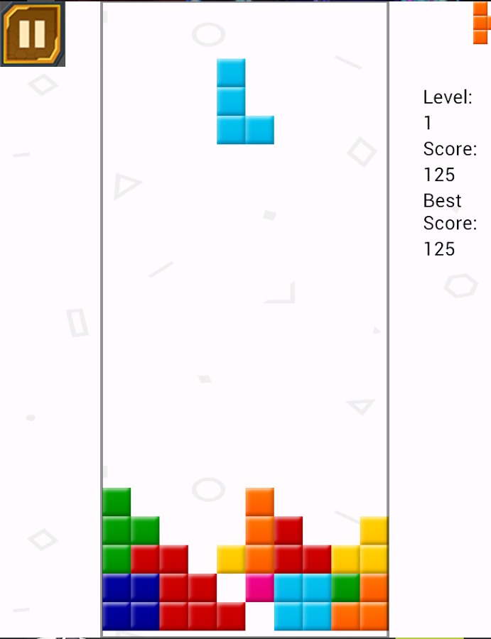 Brick Space Block Buster Game截图3