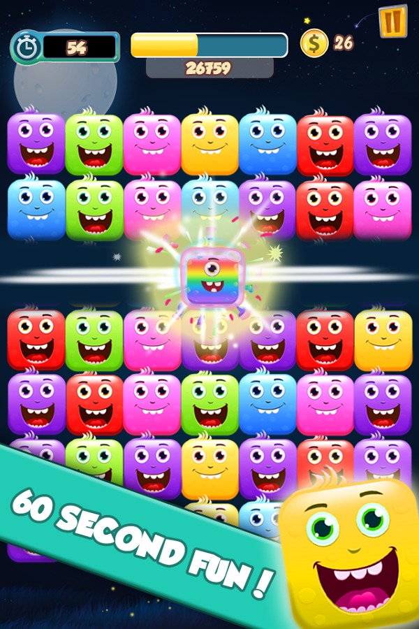 Monster Rush: match - 3截图4