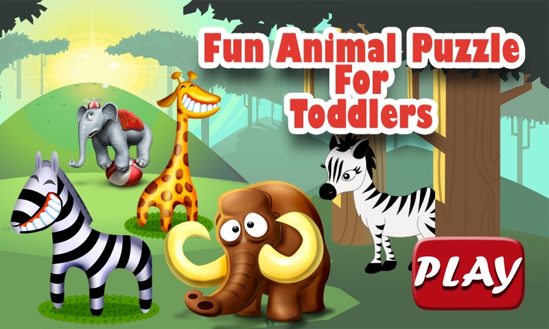 Fun Animal Puzzle For Toddlers截图1