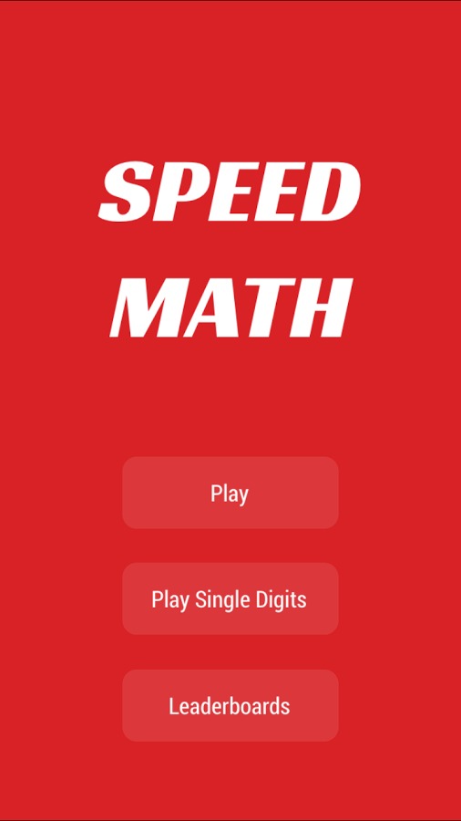 Speed Math - Time challenge截图4