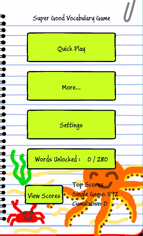 FREE SAT Vocab Game截图1