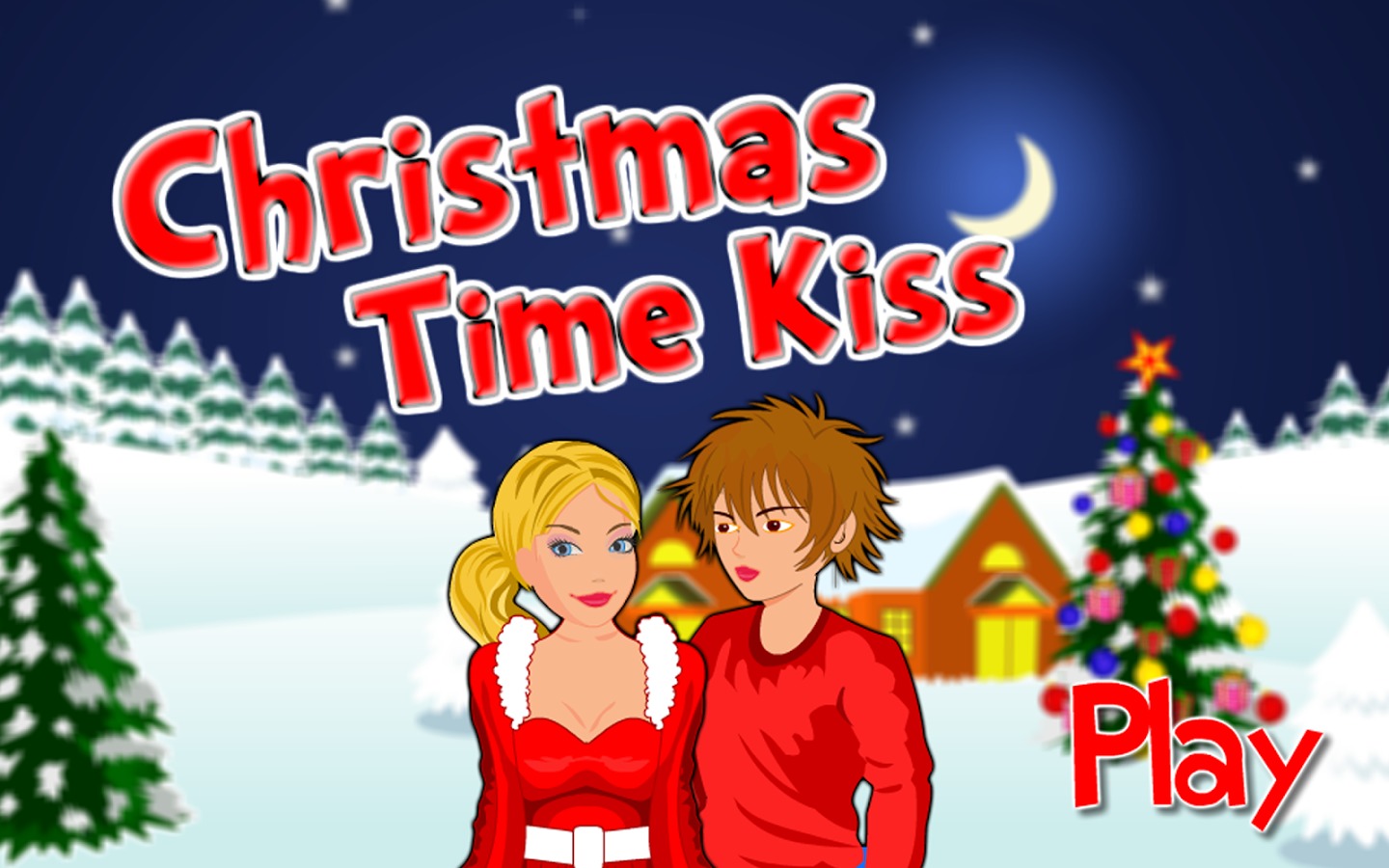 Fun Christmas Time Kiss截图4