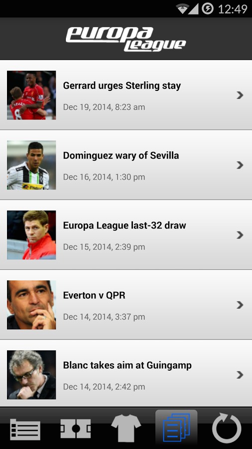 LiveScore Europa League截图5