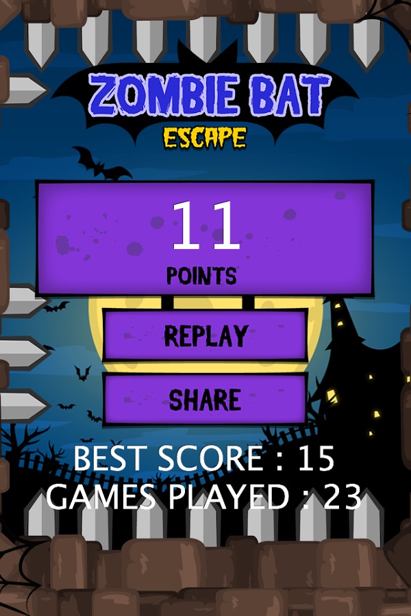 Zombie Bat Escape截图3