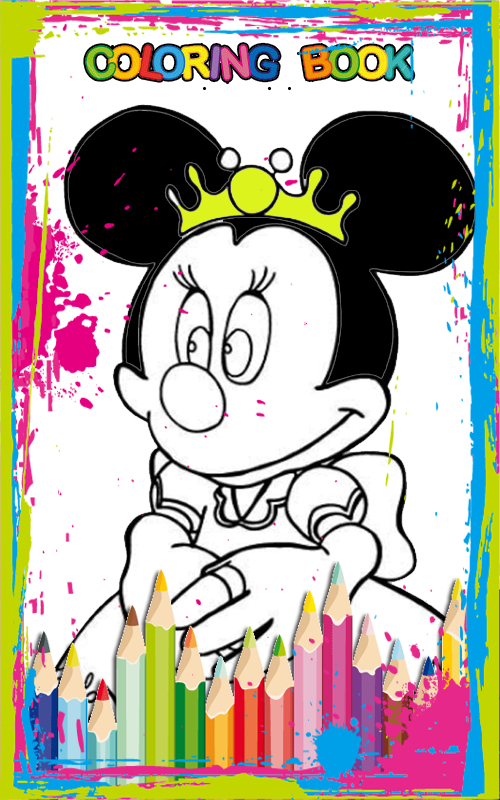 How To color Minnie Mouse截图4