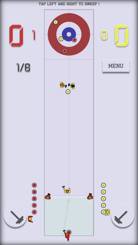 Sweeper Madness - A Curling Game截图2