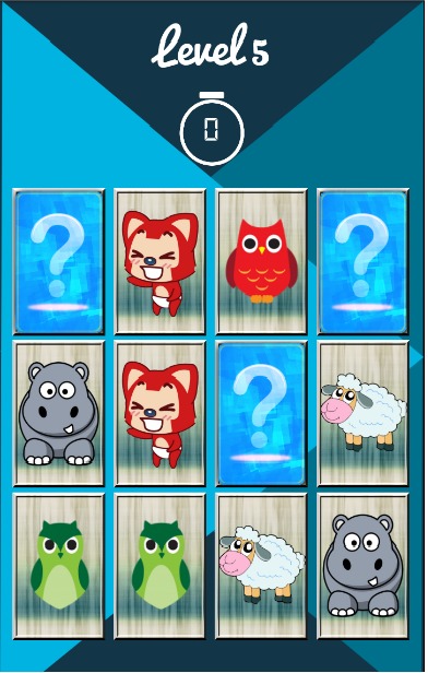 Find Animal (Memory Game)截图2