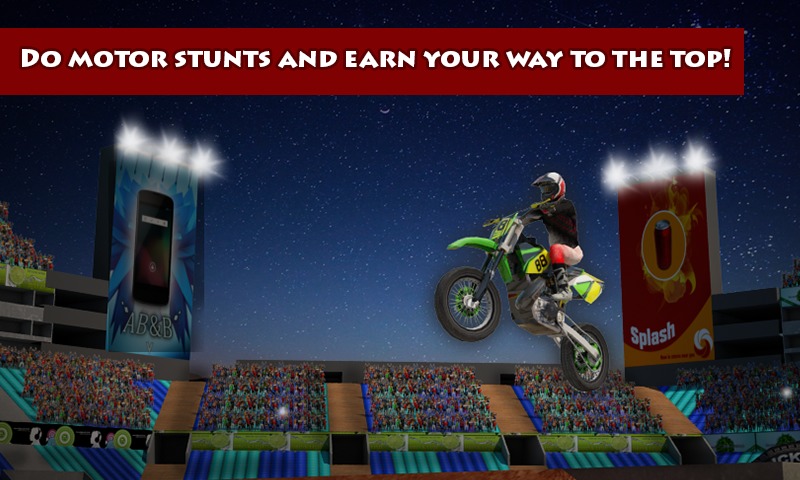 3D Motor Bike Stunt Mania截图1