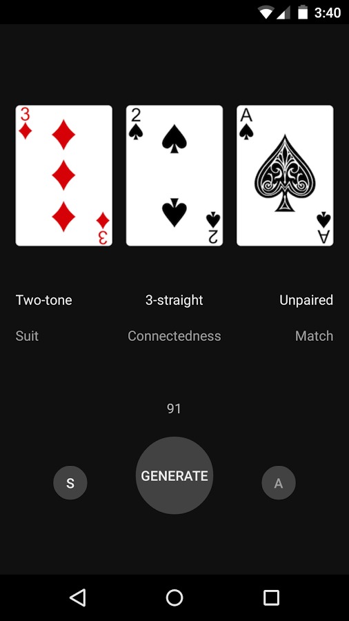 Poker Flop Generator截图2