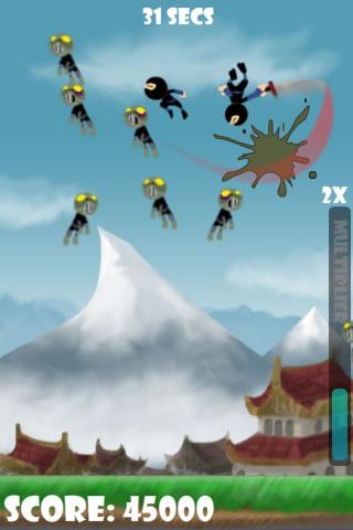 Zombie Ninjas Free截图3