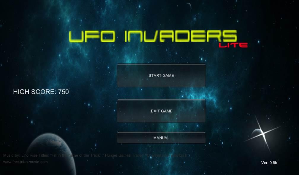 UFO invaders lite截图3