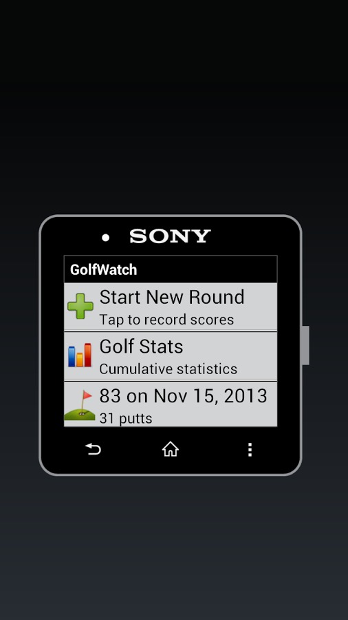 Golf SmartWatch截图1