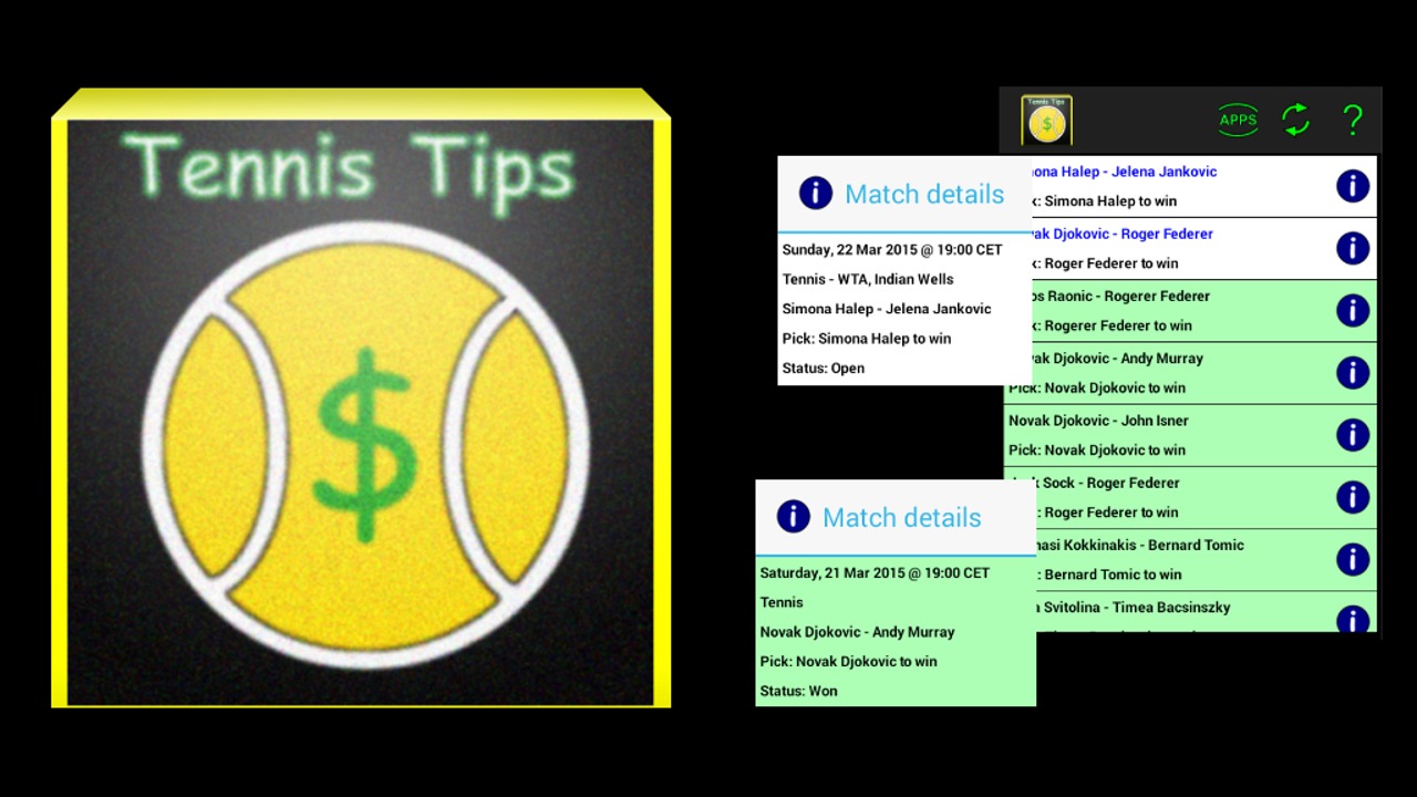 Tennis Tips - betting picks截图5