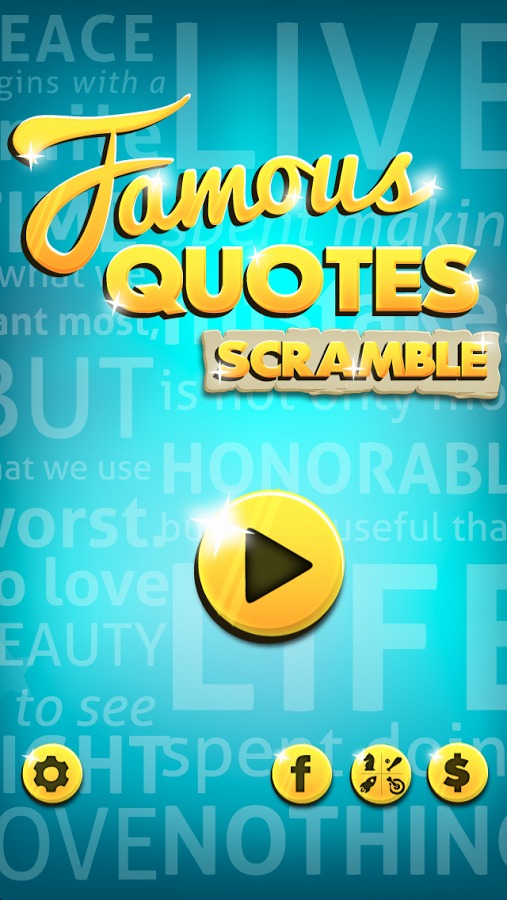 Famous Quotes Scramble截图1