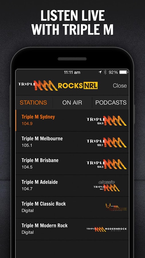 Triple M NRL截图4