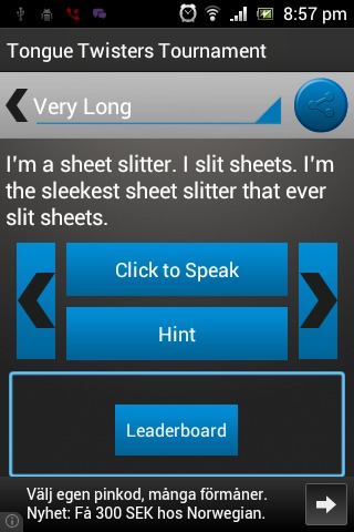 Tongue Twisters Tournament截图4