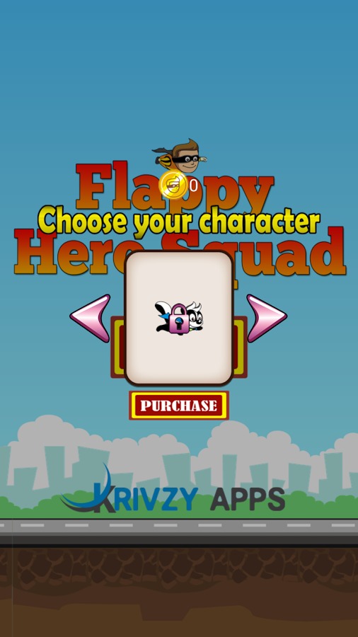 Flappy Hero Squad截图2