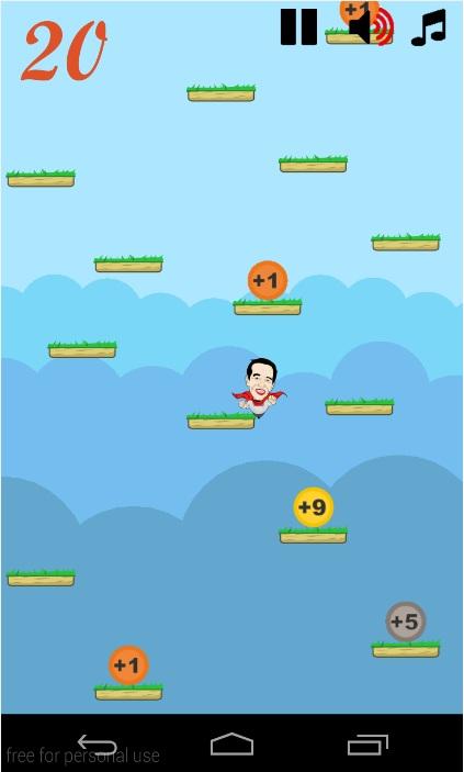 Jokowi Jumping截图1